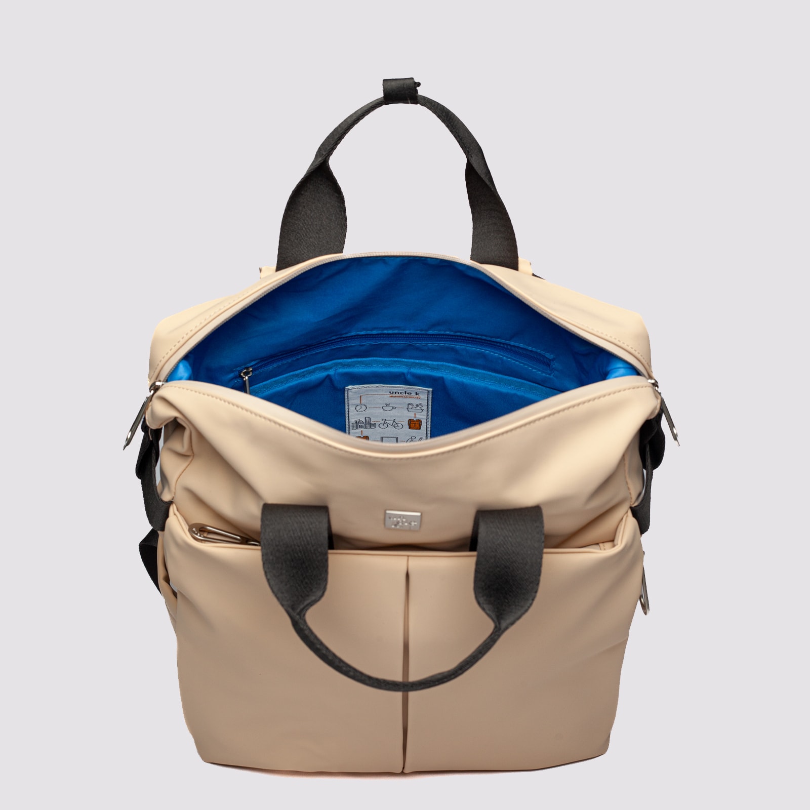 mochila king rubber 61047 v26 bege u