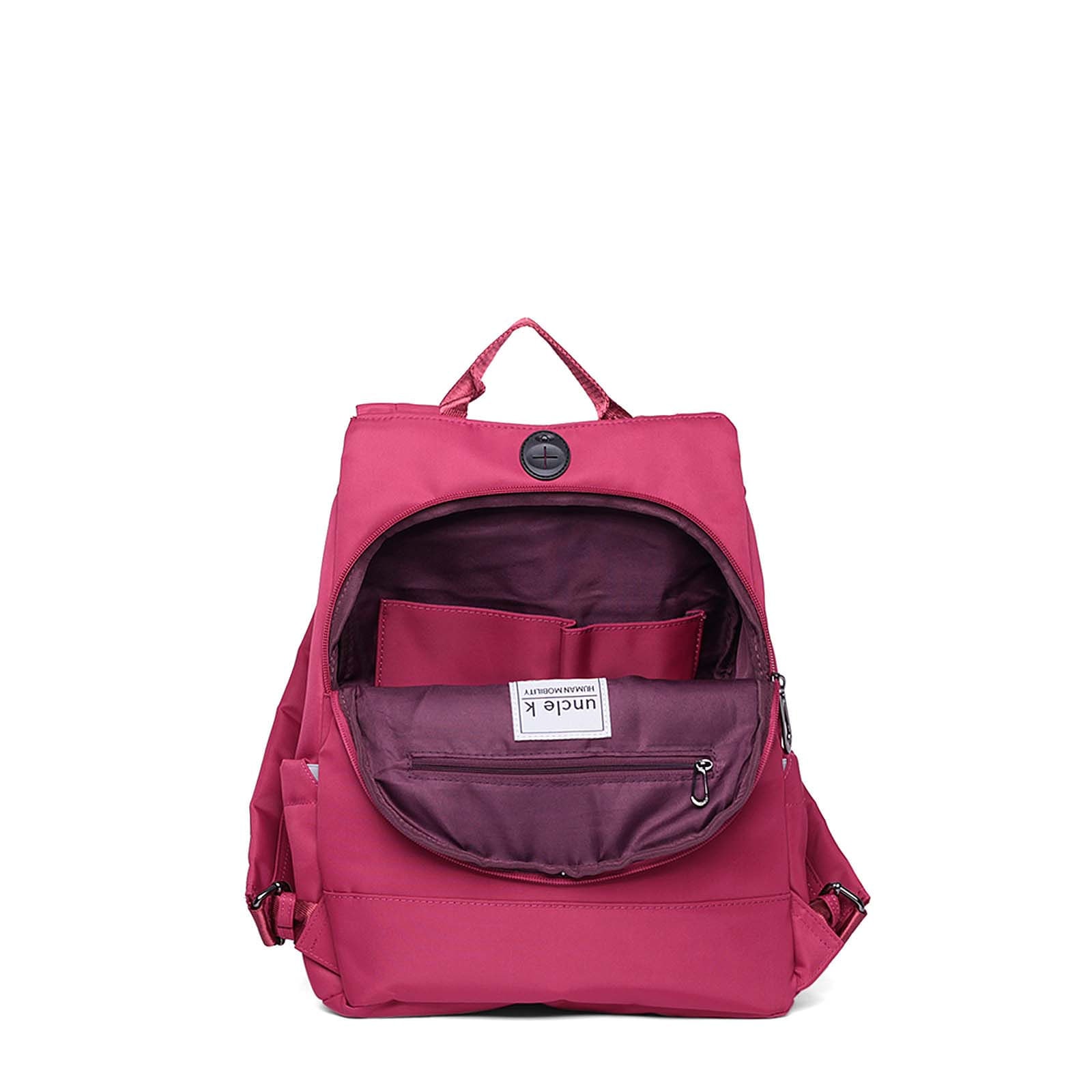 mochila nylon bnt buk v24 cereja u